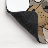 Tapis De Souris "Goofy Pup Love - Drôle chien Mousepad cadeau pour (Coin)