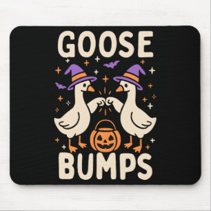 Tapis De Souris Goose Bumps Goosebumps Halloween Mème idiot drôle