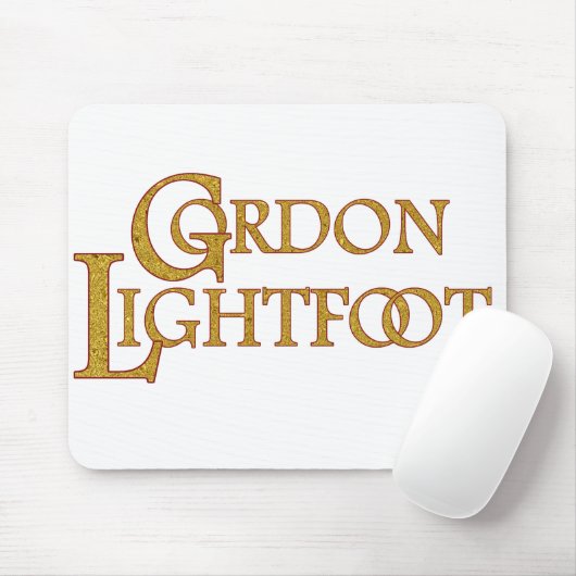 Tapis De Souris Gordon Lightfoot | Tribute to the Legendary  (Avec souris)