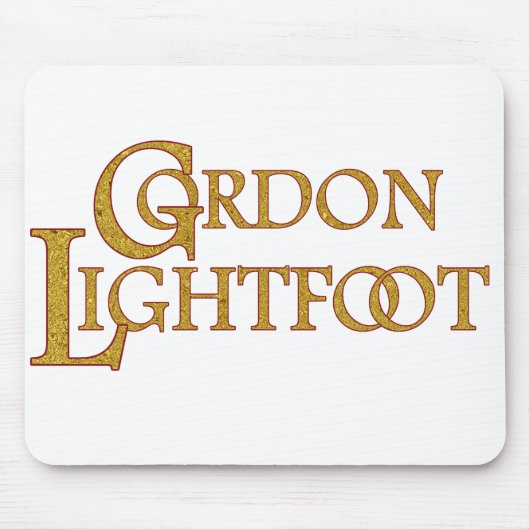 Tapis De Souris Gordon Lightfoot | Tribute to the Legendary  (Devant)