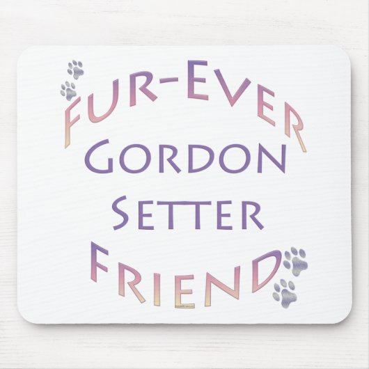 Tapis De Souris Gordon Setter Furever (Devant)