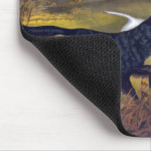 Tapis De Souris Gordon Setter sur la carte de souris Point (Coin)