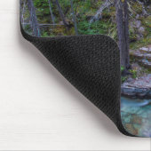 Tapis De Souris Gorge Sunrift Dans Le Parc National Des Glaciers,  (Coin)