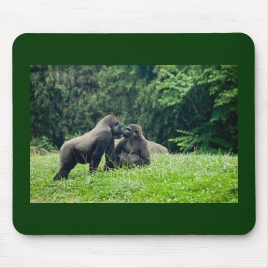 TAPIS DE SOURIS 'GORILLA KISS' MOUSEPAD (Devant)