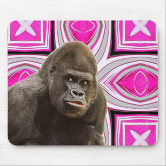 Tapis De Souris Gorilla Rose Delft