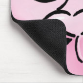 Tapis De Souris Gorille rose avec Sweat (Coin)
