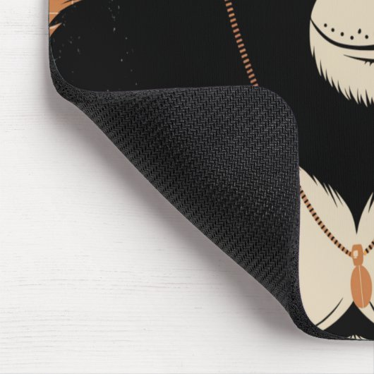 Tapis De Souris gorille stylisée (Coin)