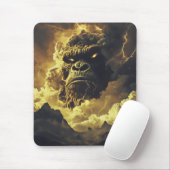 Tapis De Souris Gorille Tonnerre de la Tempête Éternelle (Avec souris)