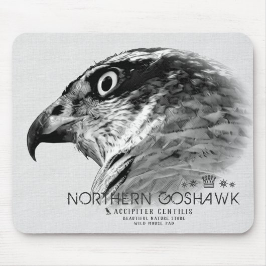 Tapis De Souris Goshawk du Nord (Devant)