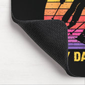 Tapis De Souris Got Ped By My Daughter Funny Skiing Family (Coin)