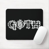 Tapis De Souris Goth (Avec souris)