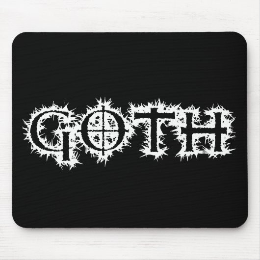 Tapis De Souris Goth (Devant)