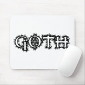 Tapis De Souris Goth (Avec souris)