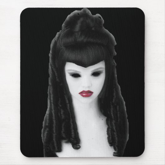 Tapis De Souris Goth Lady Mousepad (Devant)