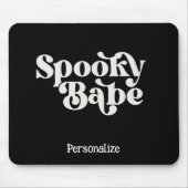 Tapis De Souris Gothic & Creepy Spooky Babe Personalized Computer (Devant)