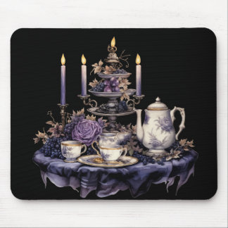 TAPIS DE SOURIS GOTHIC ORNATE VICTORIAN HIGH THÉ SERVICE