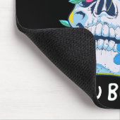 Tapis De Souris Gothic Skull Mushroom Flowers Every End Is A New B (Coin)