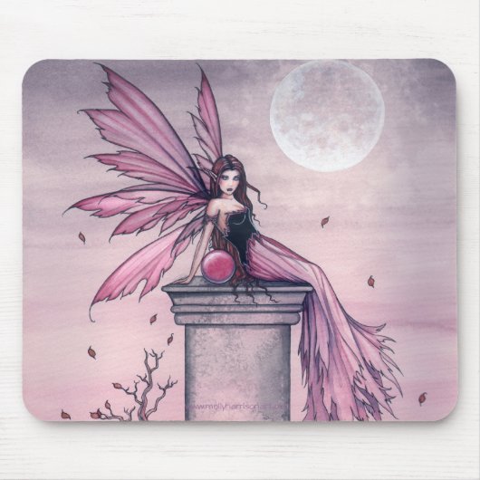 Tapis de souris gothique céleste Améthyste Fée (Devant)