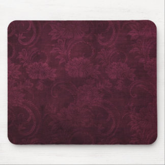 Tapis de souris gothique cramoisi foncé