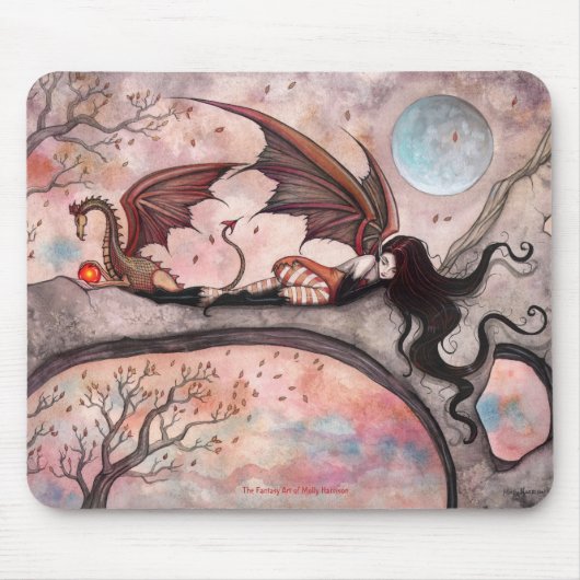 Tapis de souris Gothique Fantasy des Vents d'Autom (Devant)
