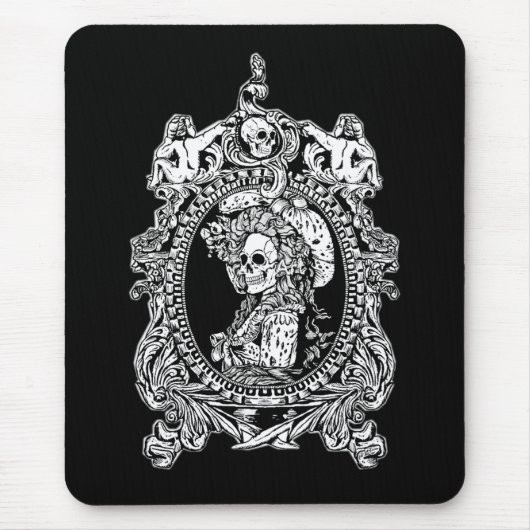 Tapis De Souris Gothique Maiden (Devant)