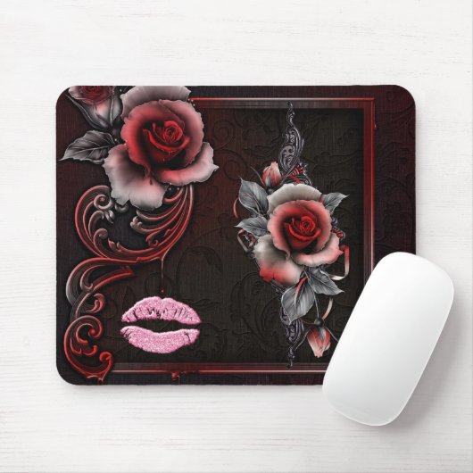 Tapis De Souris Gothique Mousepad (Avec souris)
