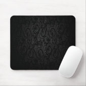 Tapis de souris gothique noir foncé (Avec souris)