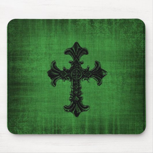 Tapis de souris gothique vert (Devant)