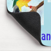 Tapis De Souris ~ Gouldian Finch ~ Art original ~ Pad souris (Coin)