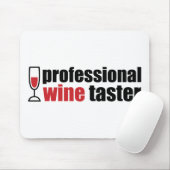 Tapis De Souris Goûteur professionnel de vin (Avec souris)