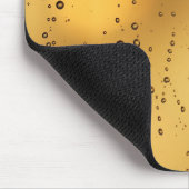 Tapis De Souris Goutte de pluie texturée dorée accrocheuse (Coin)