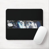 Tapis De Souris Goutte Noir Bleu (Avec souris)