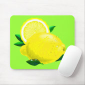 Tapis De Souris Gouttes de citron (Avec souris)