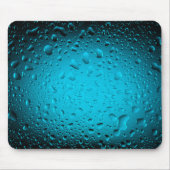 Tapis De Souris gouttes d'eau cool pavé de souris bleu (Devant)