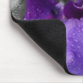 Tapis De Souris gouttes d'eau sur iris (Coin)