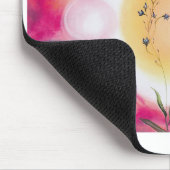 Tapis De Souris Grâce Bleue de Filigrane (Coin)