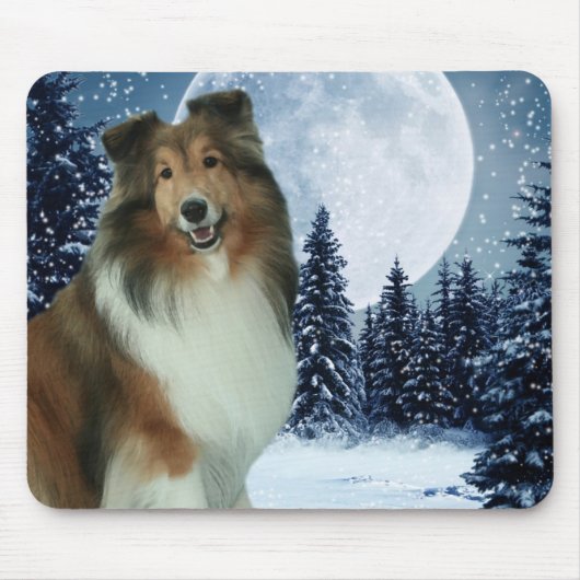 Tapis De Souris Grâce Mouspad d'hiver (Devant)