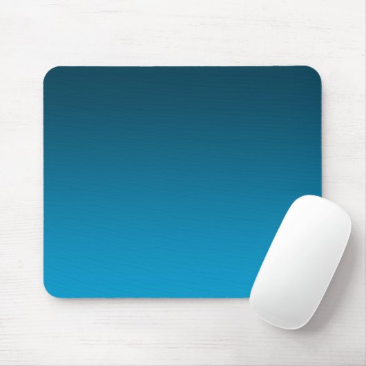 Tapis De Souris Gradient Blue - light to deep | Mood Background | (Avec souris)