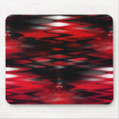 Tapis De Souris Gradient rouge à noir fonds formant zigzag abstrai (Devant)