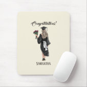 Tapis De Souris Graduation de l'aquarelle personnalisée (3) (Avec souris)