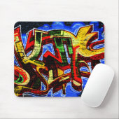 Tapis De Souris Graffiti 17 mpcnm (Avec souris)