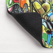 Tapis De Souris Graffiti amusant (Coin)