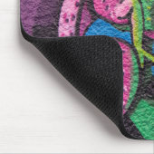 Tapis De Souris Graffiti coloré Chameleon (Coin)