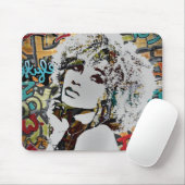Tapis De Souris Graffiti d'Allure urbaine (Avec souris)