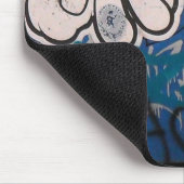 Tapis De Souris Graffiti de "étiquette" (Coin)