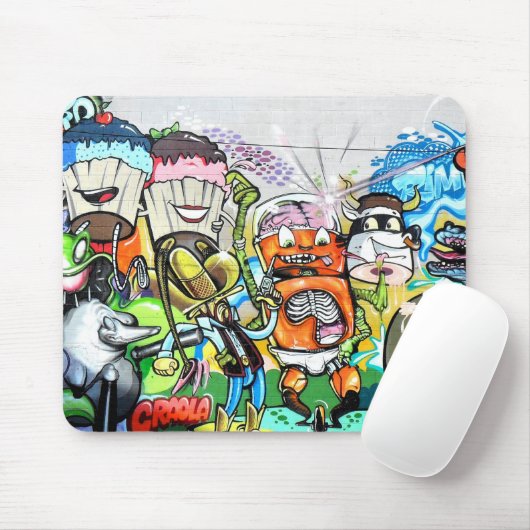 Tapis De Souris Graffiti fun (Avec souris)