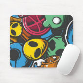Tapis De Souris Graffiti Joker (Avec souris)
