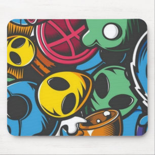Tapis De Souris Graffiti Joker