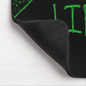 Tapis De Souris Graffiti "Love Life" Neon Green Pad souris (Coin)