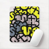 Tapis De Souris Graffiti Mousepad (Avec souris)